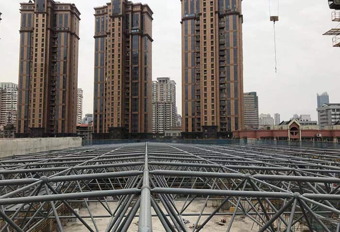 株洲螺栓球网架结构