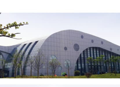株洲会议中心外景网架工程